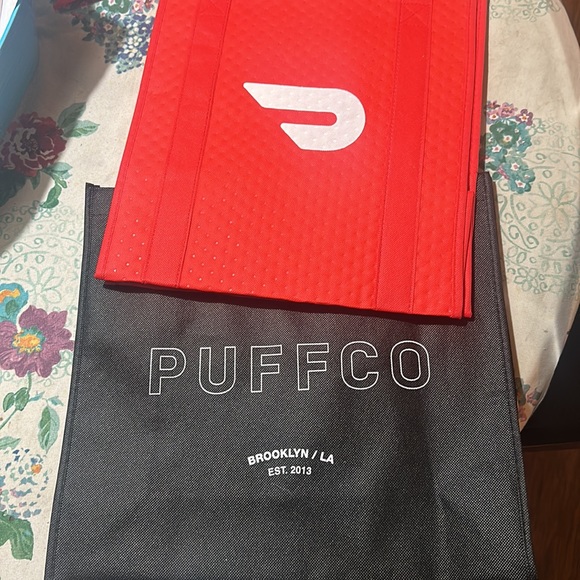 Set of 2 Grocery + Travel Bags, PuffCo and Door Dash, Brand New - Picture 5 of 5
